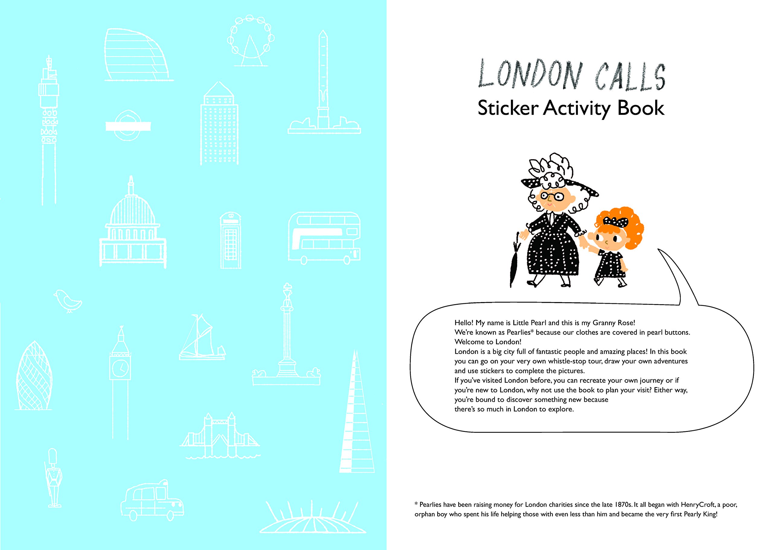 London Calls! Sticker Activity Book | Gabby Dawnay - 2 | YEO