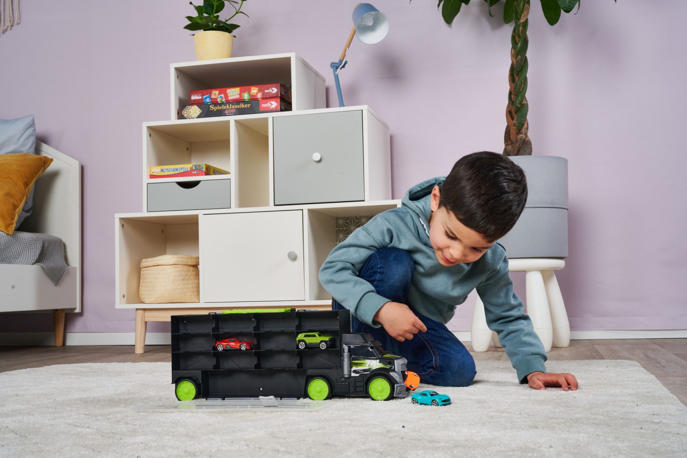 Masina - Camion transportor | Dickie Toys - 1