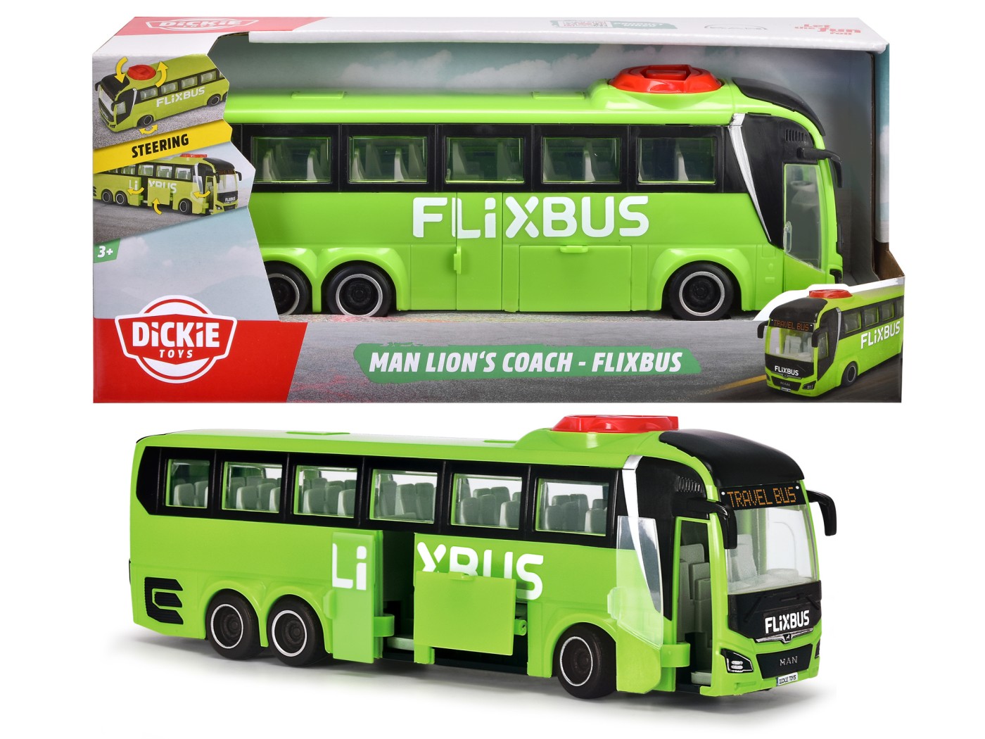 Autocar Flixbus Man Lions Coach | Dickie Toys - 3 | YEO