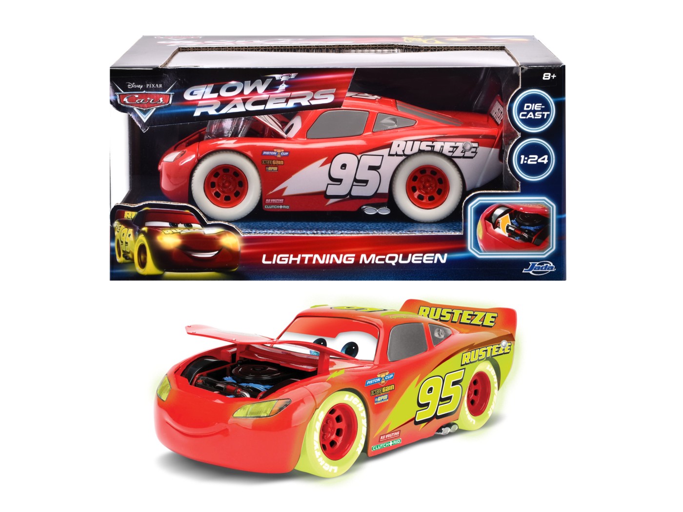 Masina - Waly Disney - Cars - Lightning Mcqueen | Jada Toys - 1 | YEO