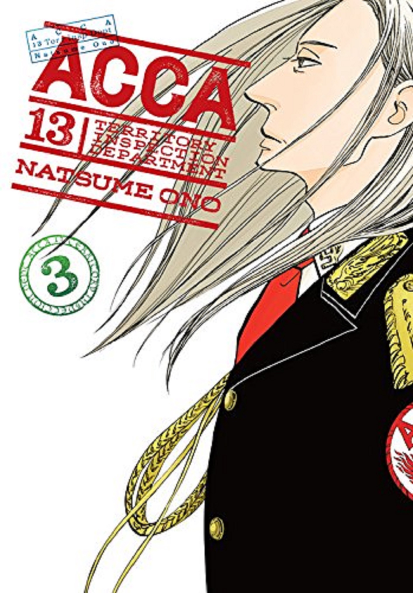 ACCA 13-Territory Inspection Department - Volume 3 | Natsume Ono