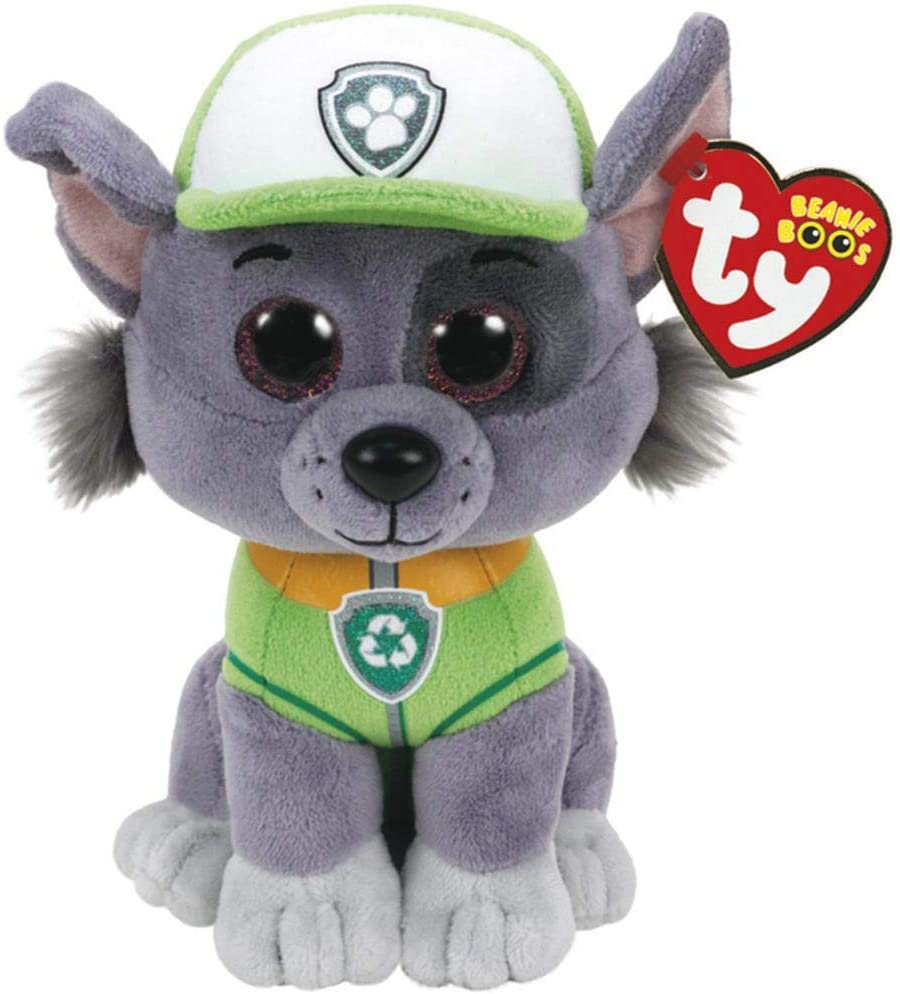 Jucarie de plus - Beanie Boos - Rocky, 15 cm | Ty