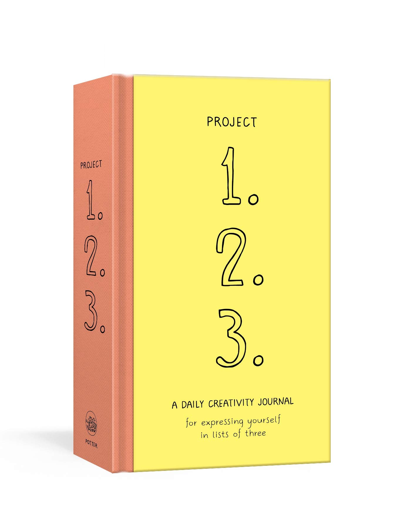 Jurnal Motivational - Project 1, 2, 3: A Daily Creativity Journal for Expressing Yourself in Lists of Three | Random House