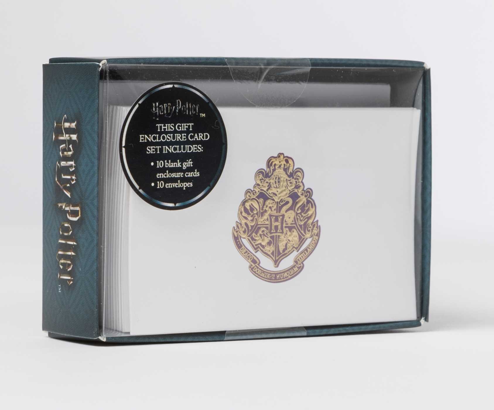 Harry Potter: Hogwarts Crest Foil Gift Enclosure Cards | Insight Editions