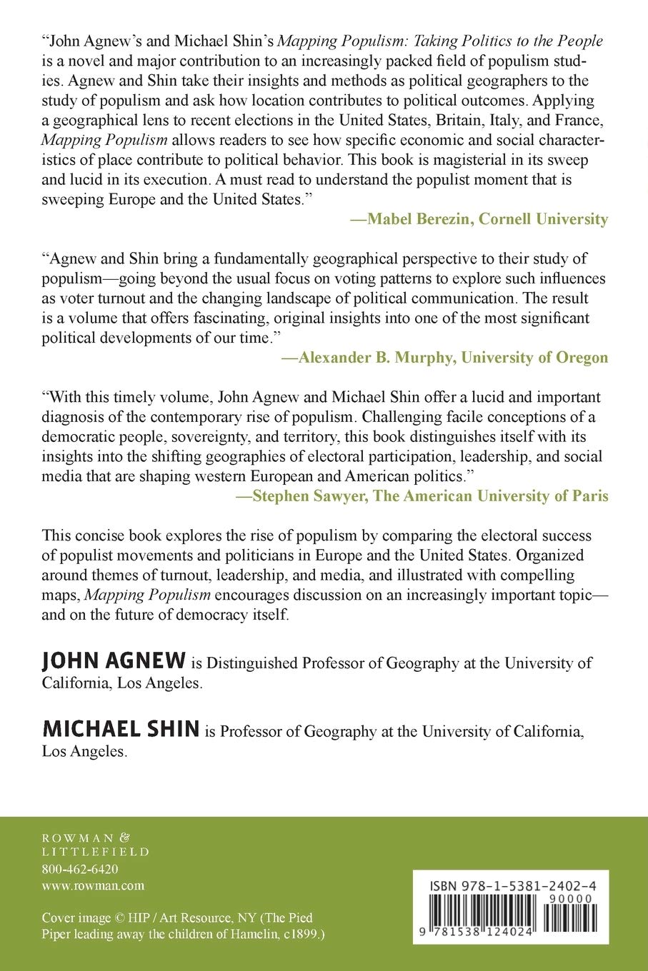 Vezi detalii pentru Mapping Populism | John Agnew, Michael Shin