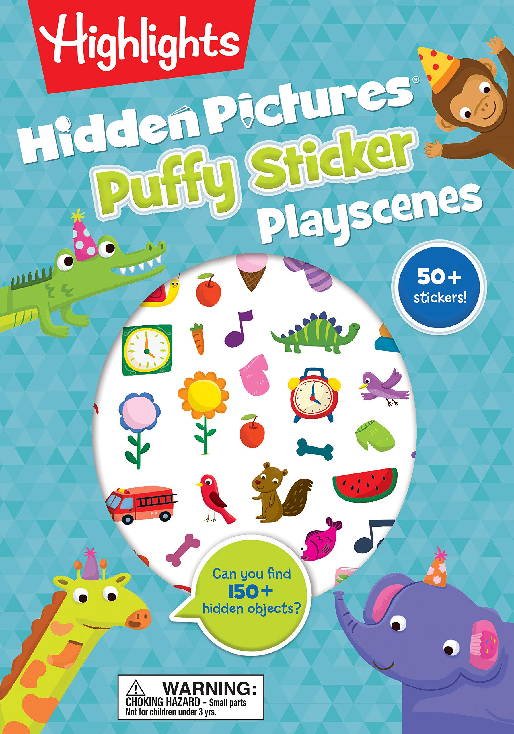 Hidden Picture Sticker Playscenes | Highlights