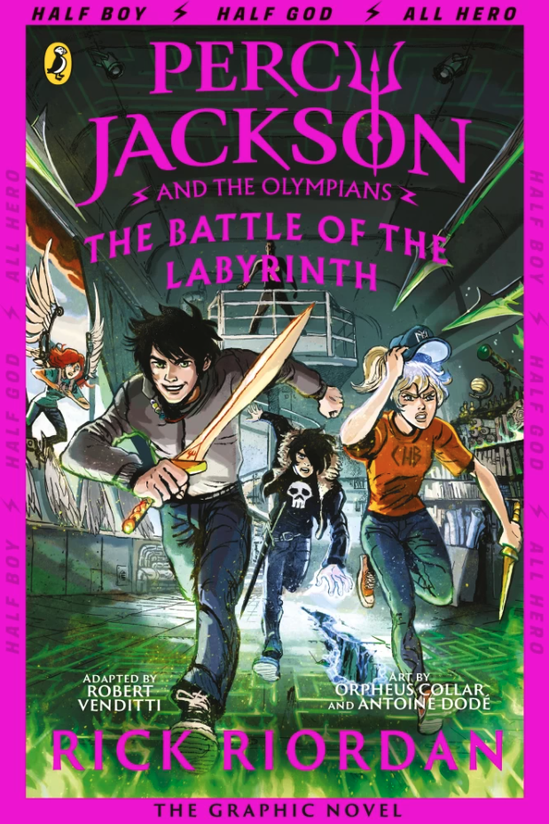 Percy Jackson and the Battle of the Labyrinth: The Graphic Novel | Rick Riordan