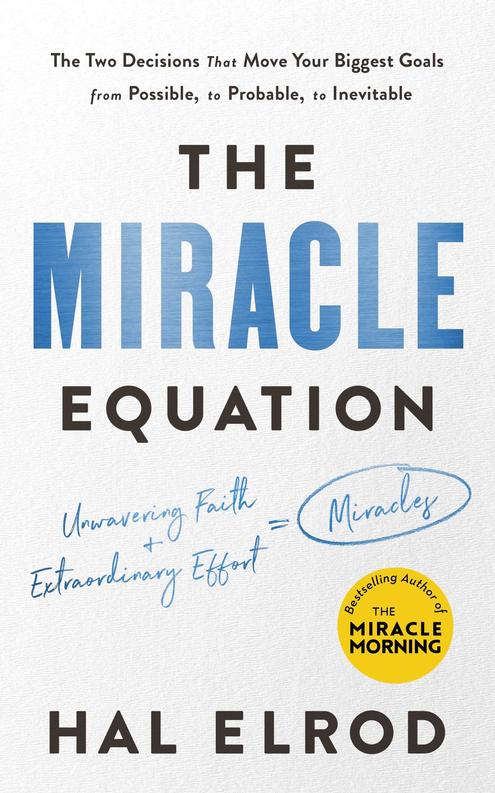 Miracle Equation | Hal Elrod