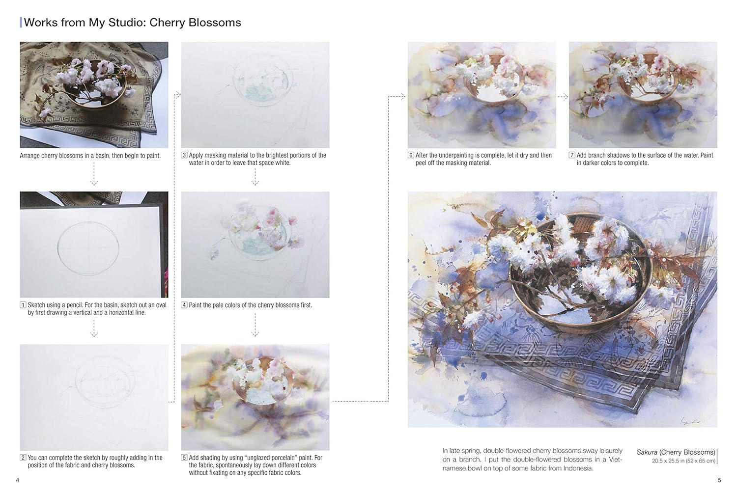 You Can Paint Dazzling Watercolors in Twelve Easy Lessons | Yuko Nagayama