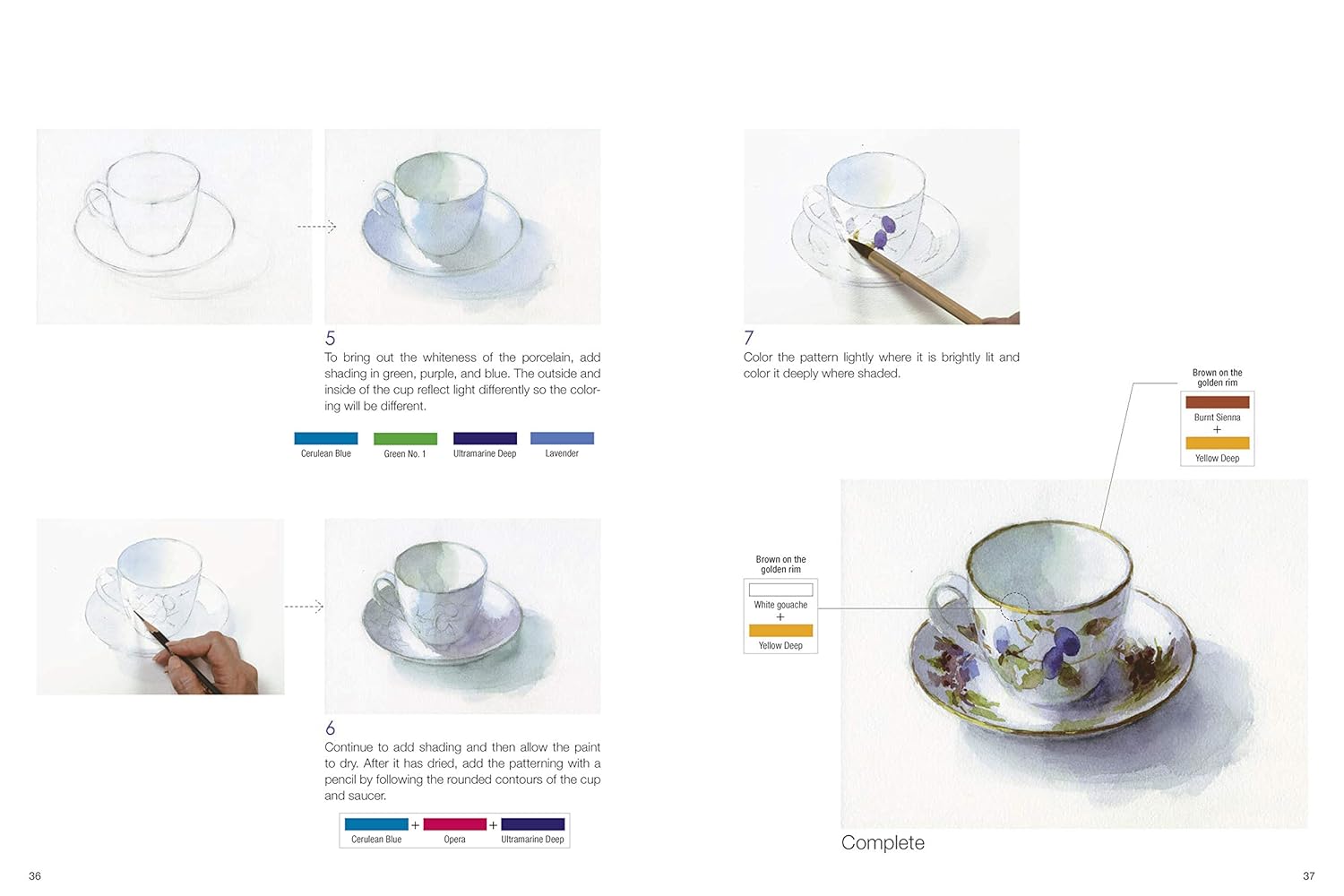 You Can Paint Dazzling Watercolors in Twelve Easy Lessons | Yuko Nagayama - 3 | YEO