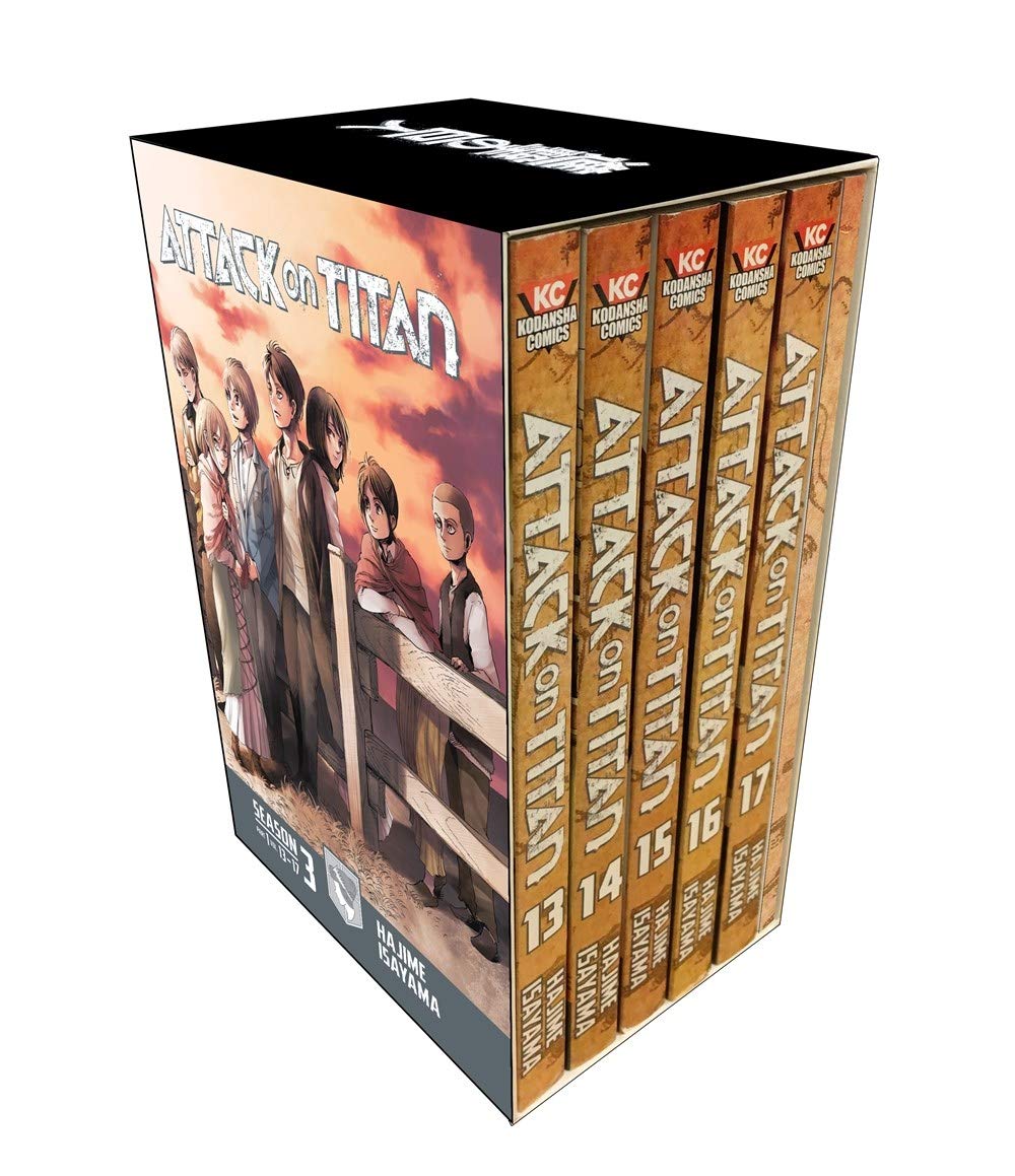 Attack on Titan Manga Box Set - Season 3 - Part 1 | Hajime Isayama