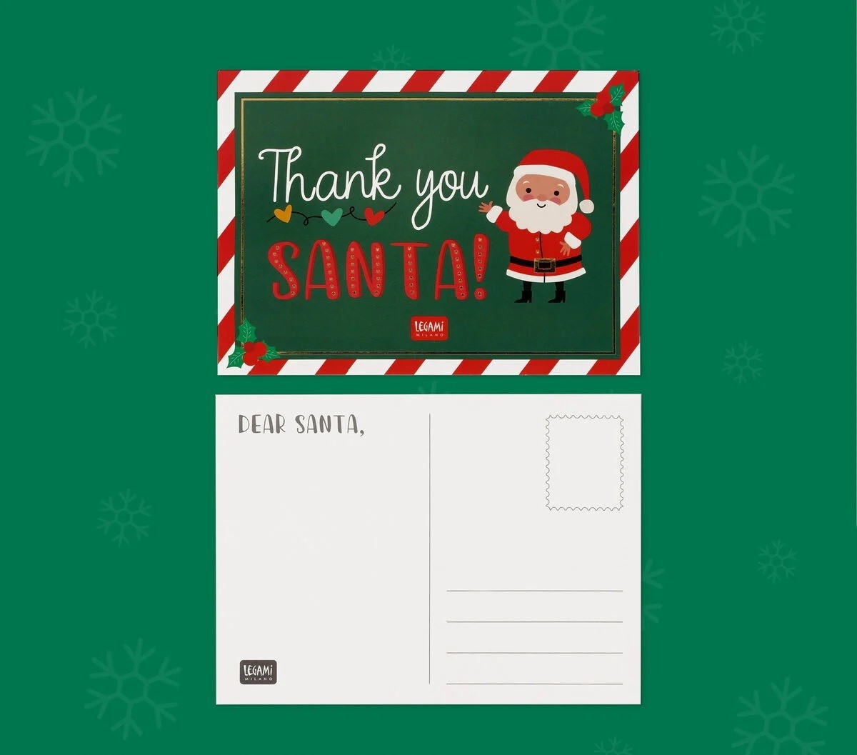 Set papetarie - Santa Claus Letter Kit | Legami - 5 | YEO