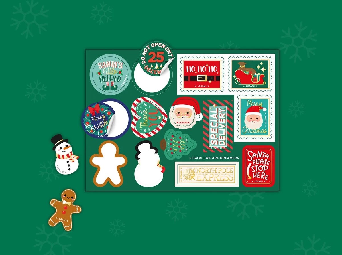 Set papetarie - Santa Claus Letter Kit | Legami - 7 | YEO