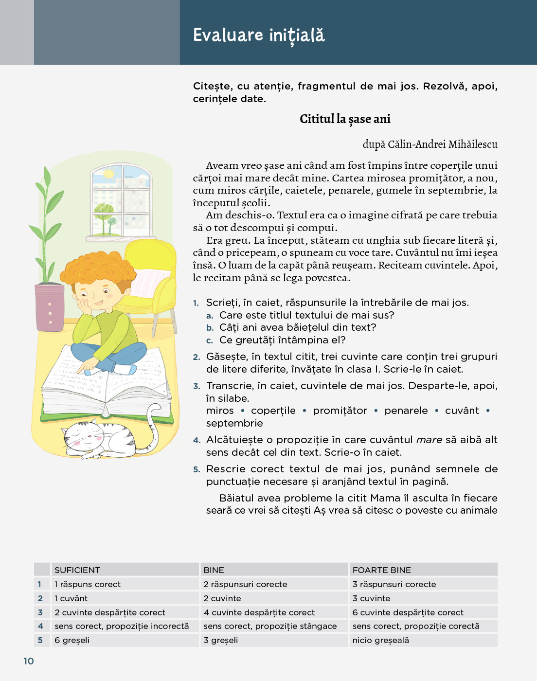 Comunicare in limba romana - Manual Clasa a II-a | Sofia Dobra, Anca Malea - 9 | YEO