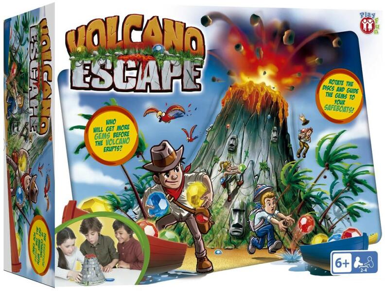 Joc de societate - Evadarea din vulcan | IMC Toys