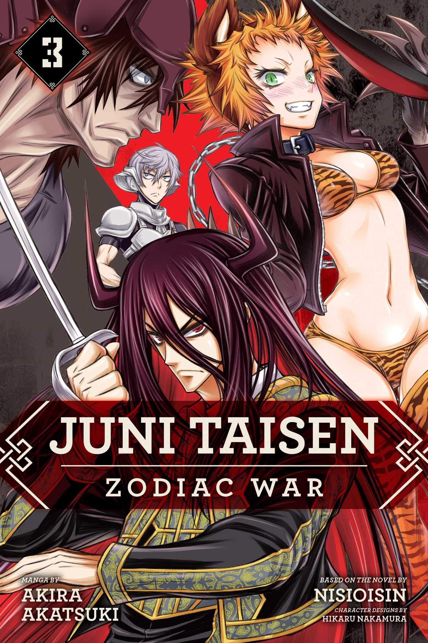 Juni Taisen: Zodiac War - Volume 3 | Akira Akatsuki, Nisioisin