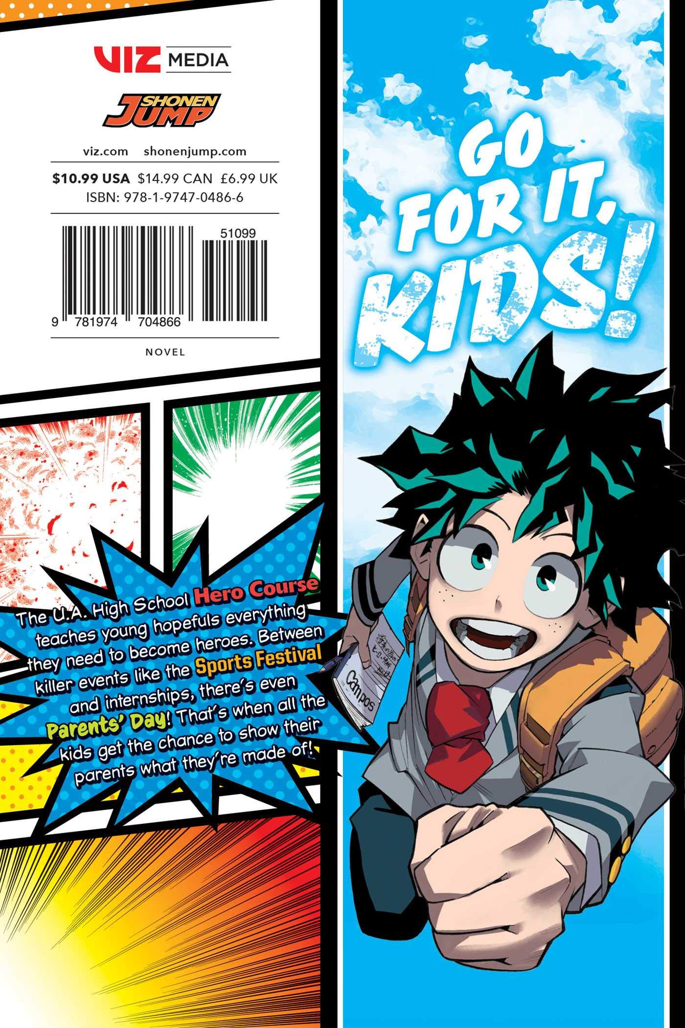 My Hero Academia: School Briefs - Volume 1 | Anri Yoshi, Kohei Horikoshi