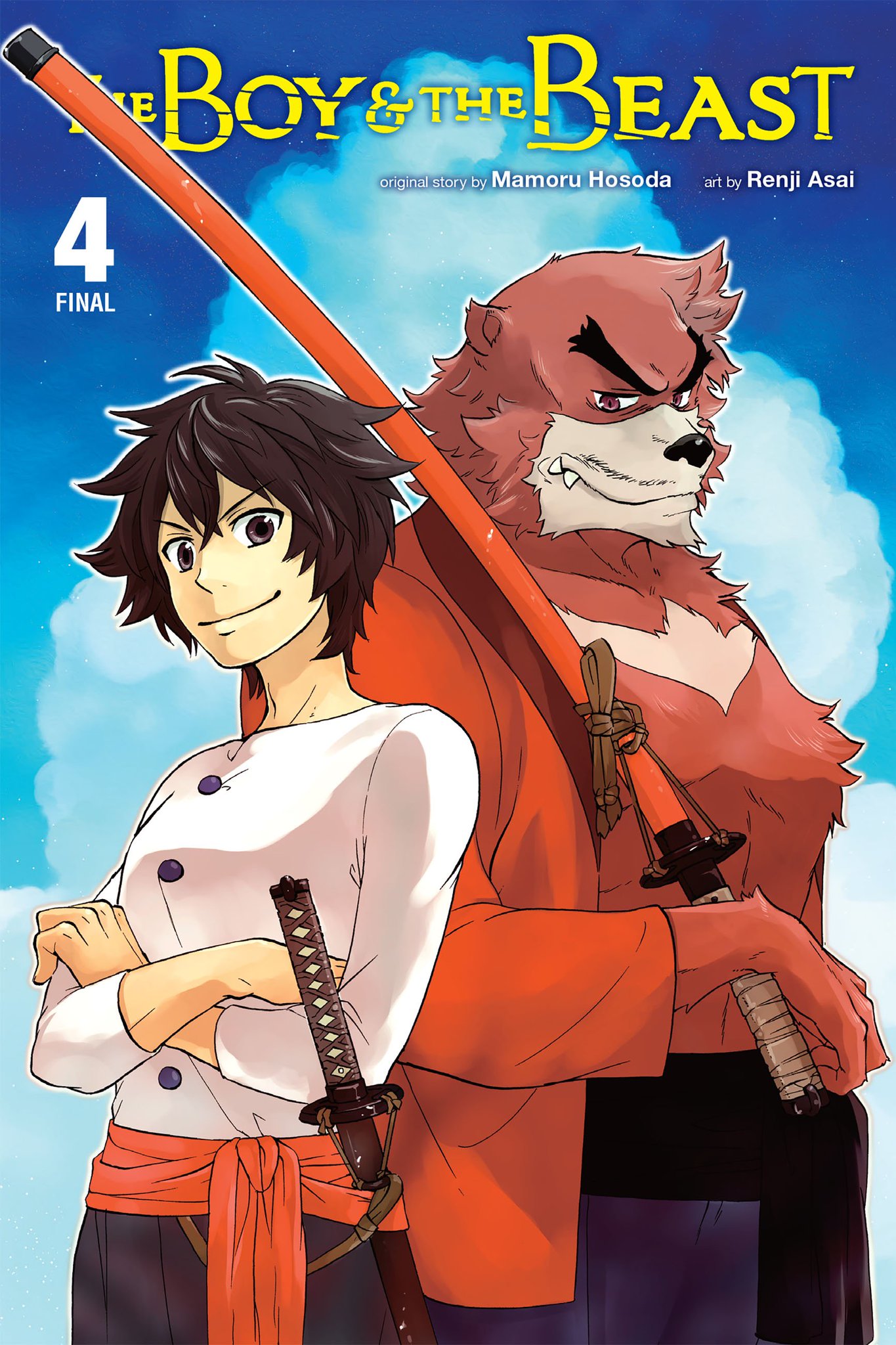 The Boy & the Beast - Volume 4 | Mamoru Hosoda, Renji Asai