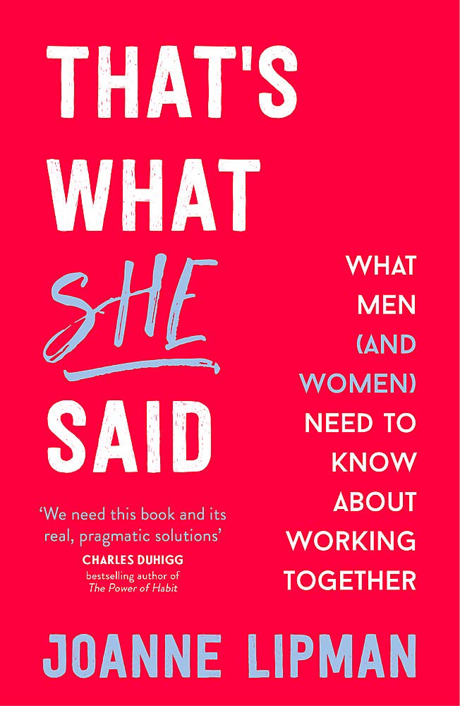 That's What She Said | Joanne Lipman