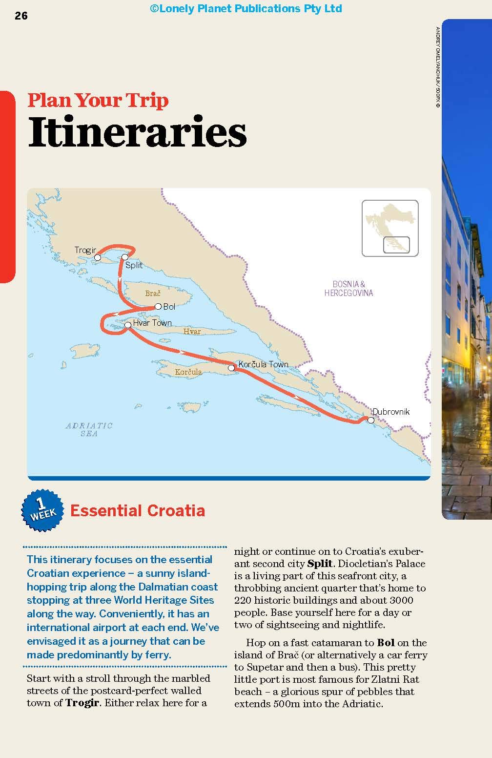 Lonely Planet Croatia | Peter Dragicevich, Anthony Ham, Jessica Lee - 1 | YEO