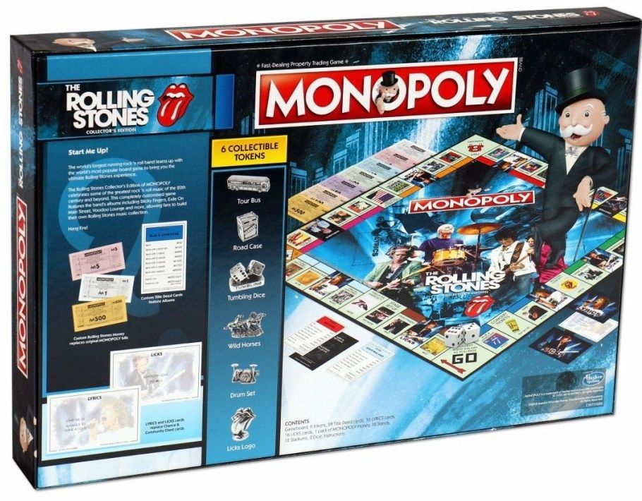 Joc de societate - Rolling Stones Monopoly | Hasbro