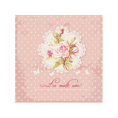 Felicitare - La multi ani Rose | Felicis