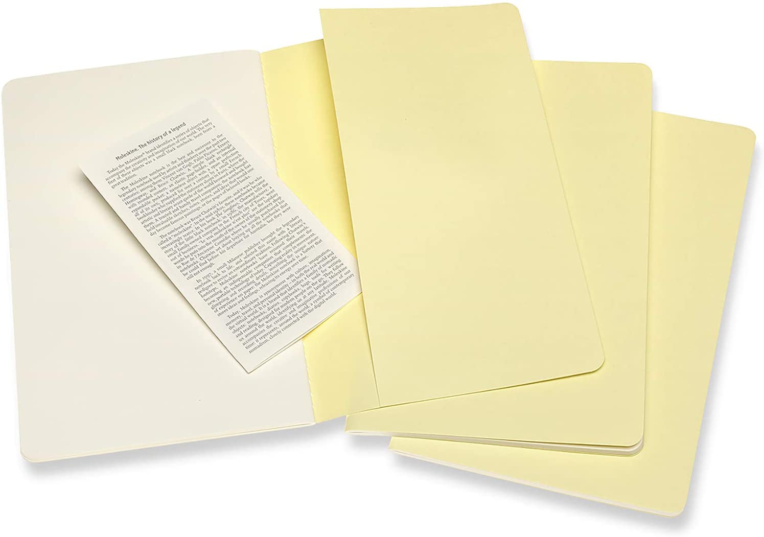 Set 3 carnete - Moleskine Cahier Journal Large Tender Yellow | Moleskine - 1 | YEO