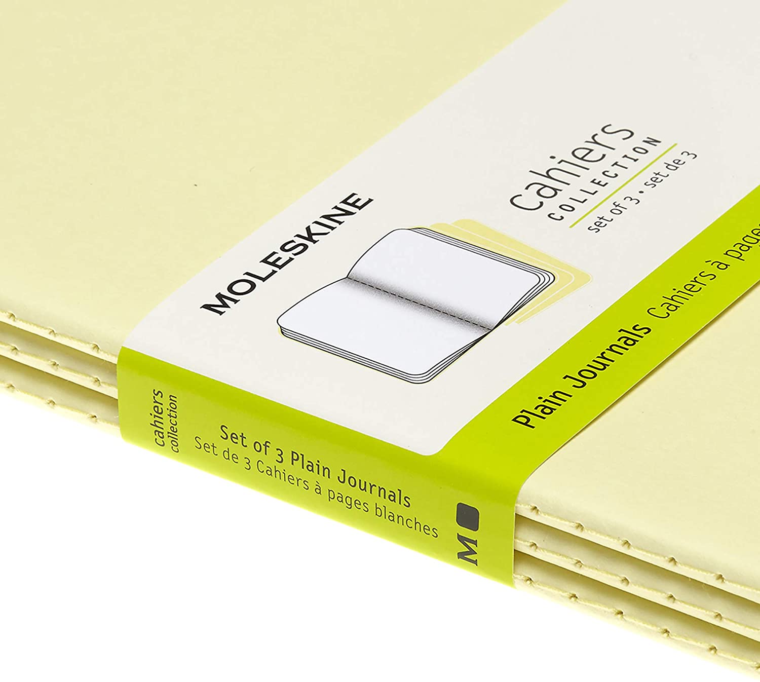 Set 3 carnete - Moleskine Cahier Journal Large Tender Yellow | Moleskine - 2 | YEO