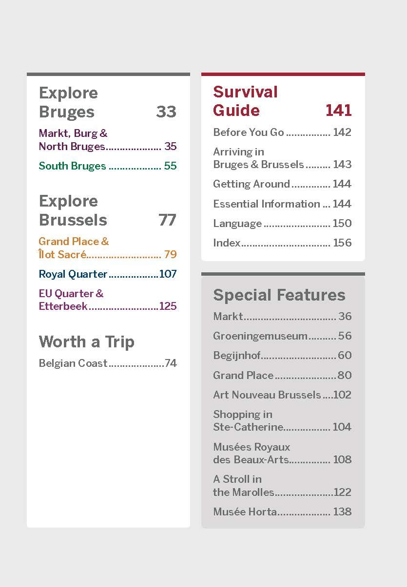 Lonely Planet Pocket Bruges & Brussels | Benedict Walker, Helena Smith - 4 | YEO