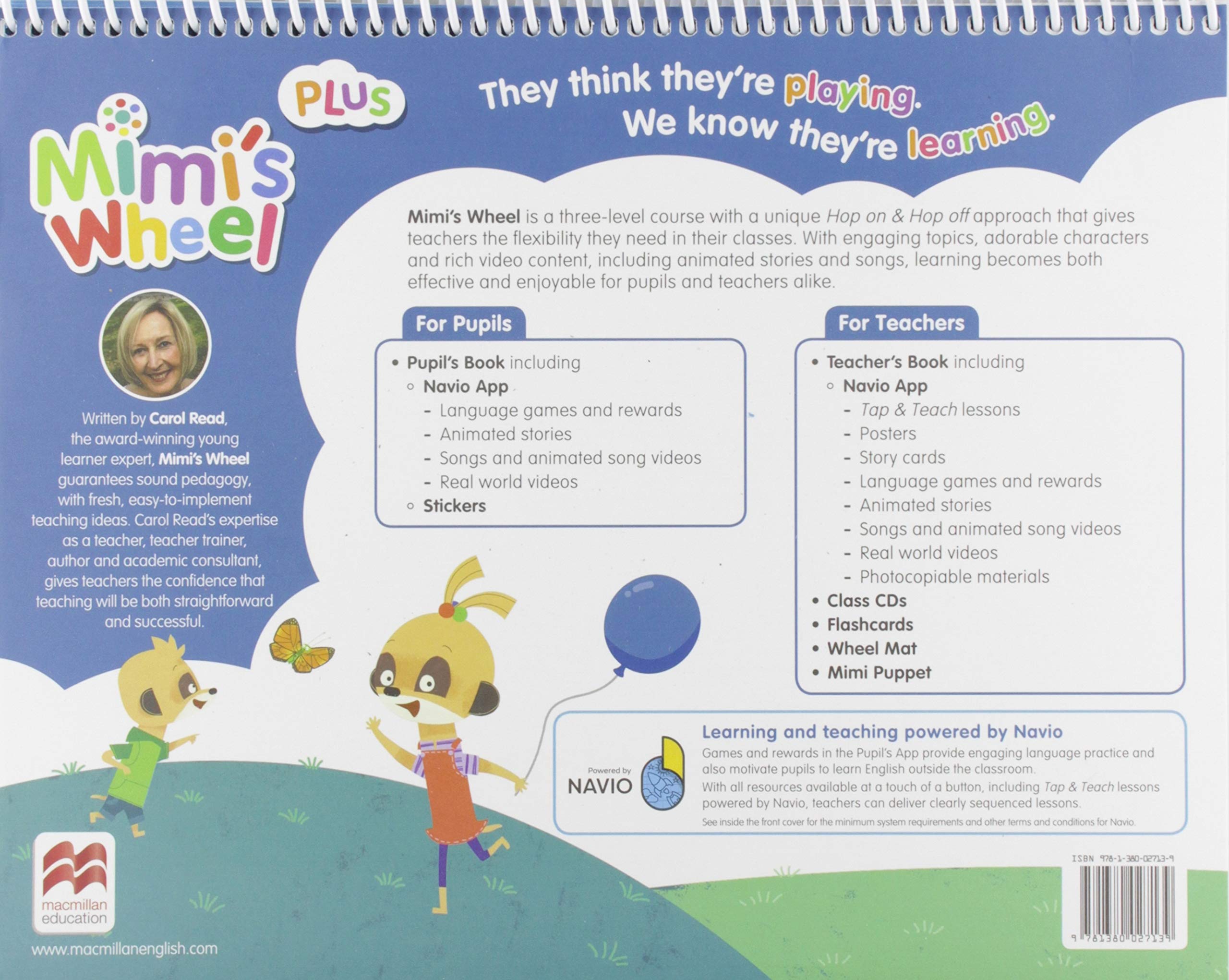 Mimi\'s Wheel Level 3 Pupil\'s Book Plus with Navio App | Carol Read