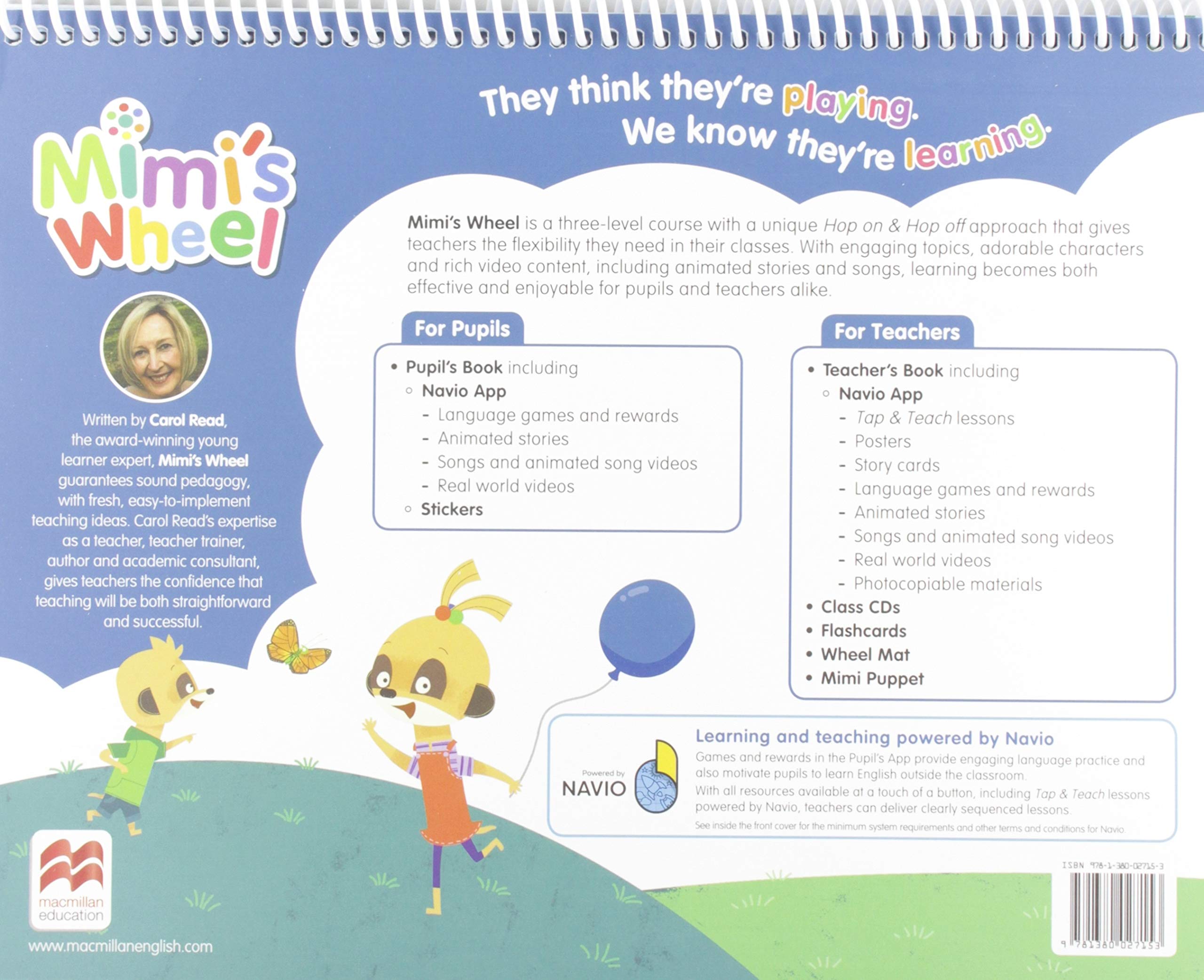 Mimi\'s Wheel Level 3 Pupil\'s Book with Navio App | Carol Read