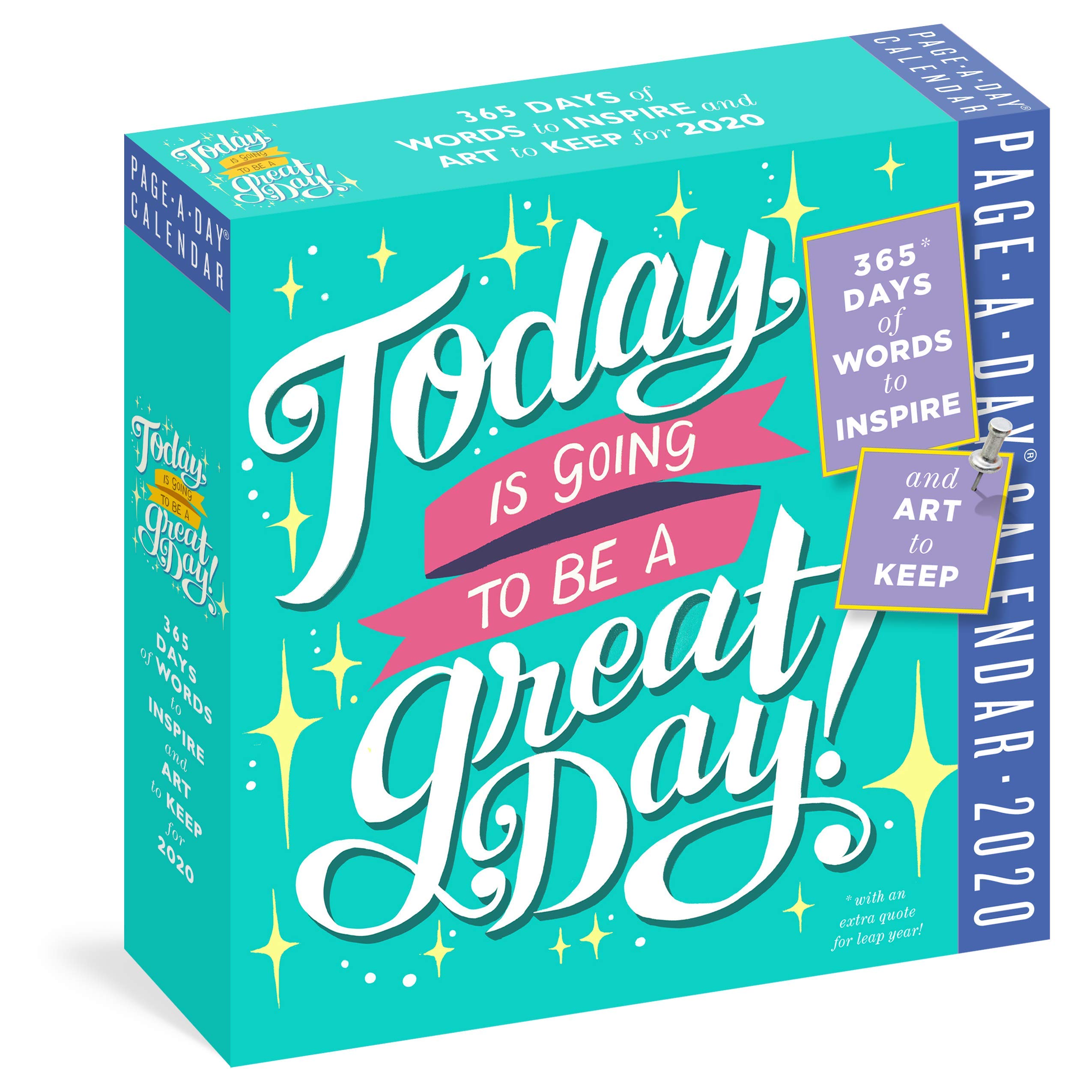 Calendar 2020 - Page-A-Day - Today is Going to Be a Great Day! | Workman Publishing