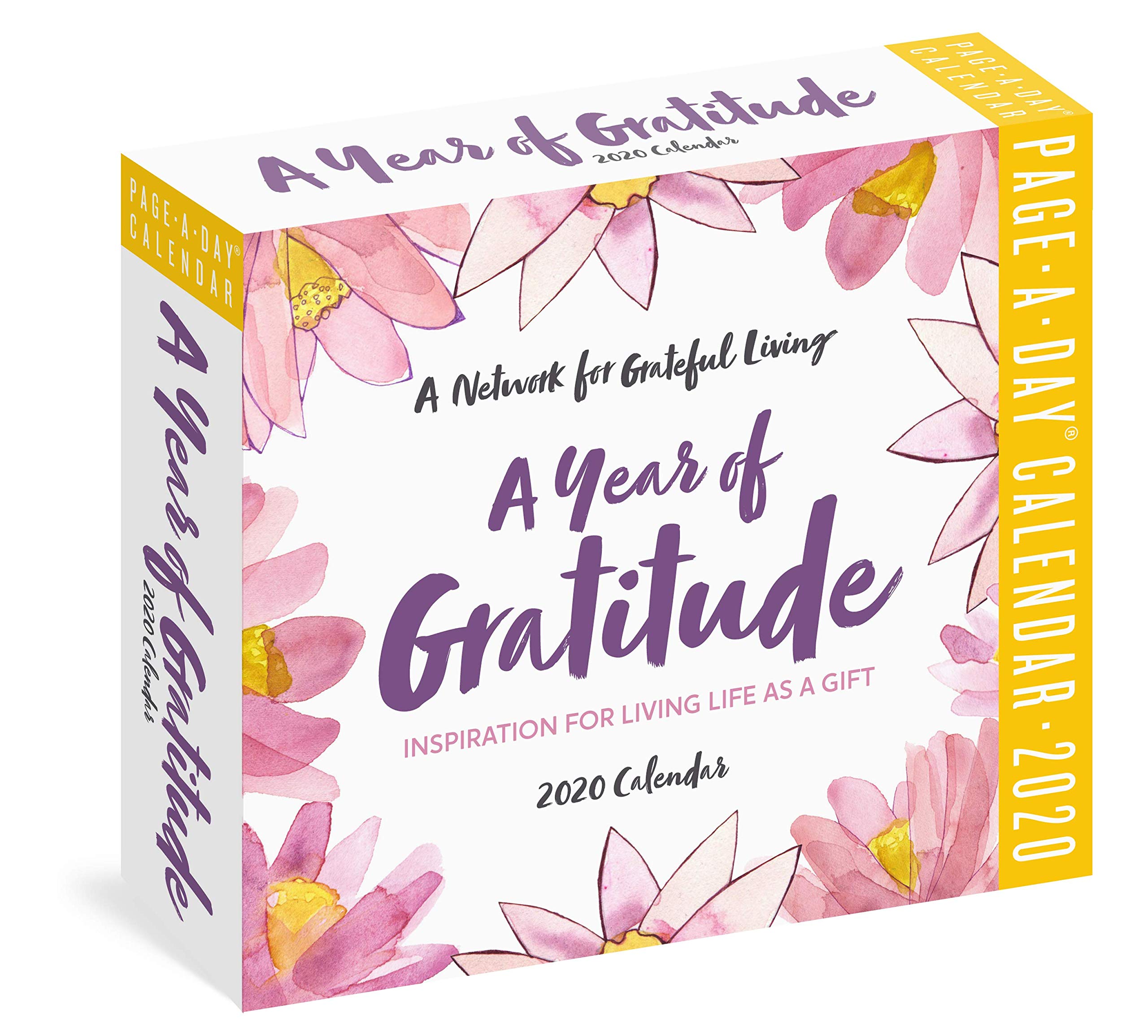 Calendar 2020 - Page-A-Day - A Year of Gratitude | Workman Publishing