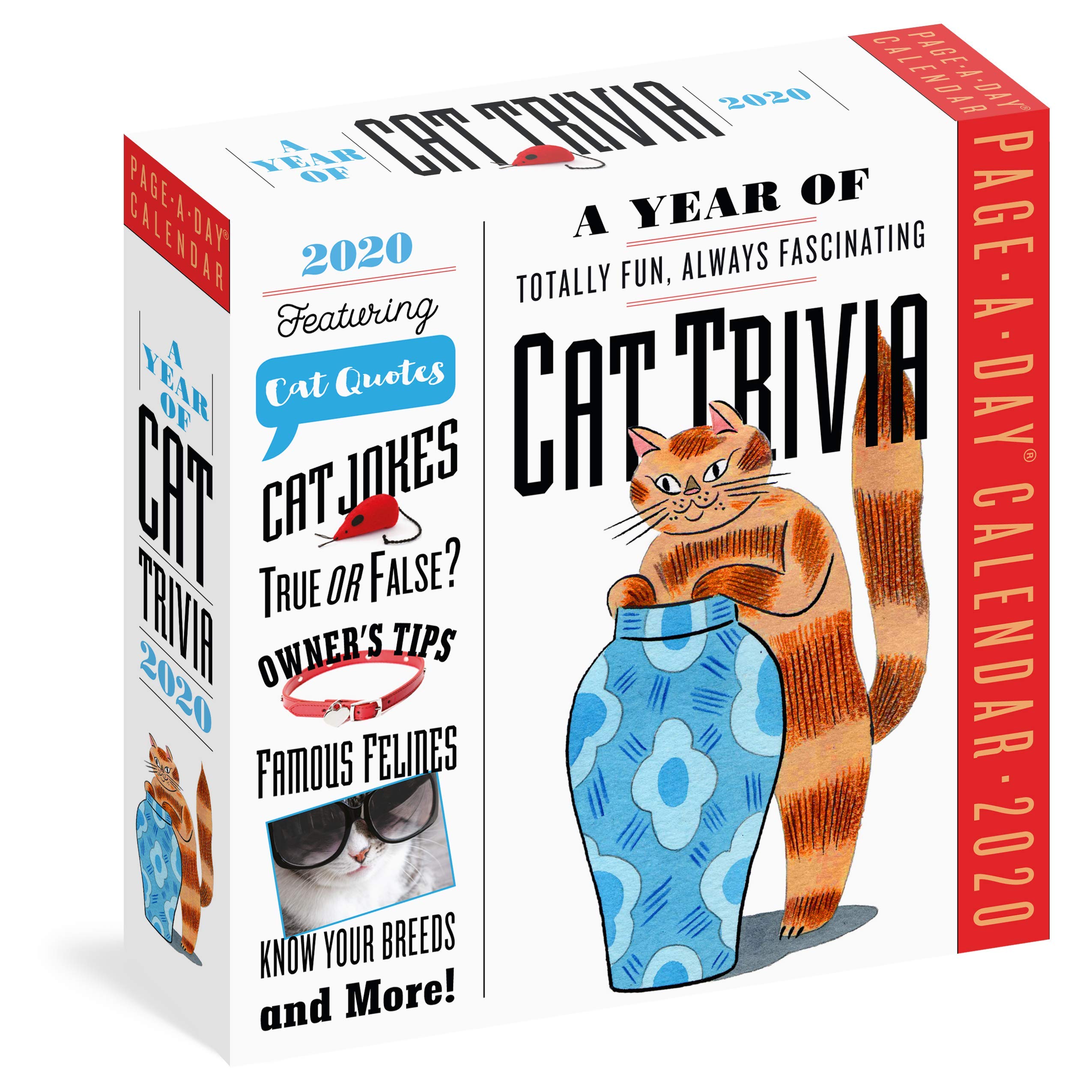 Calendar 2020 - Page-A-Day - A Year of Cat Trivia | Workman Publishing