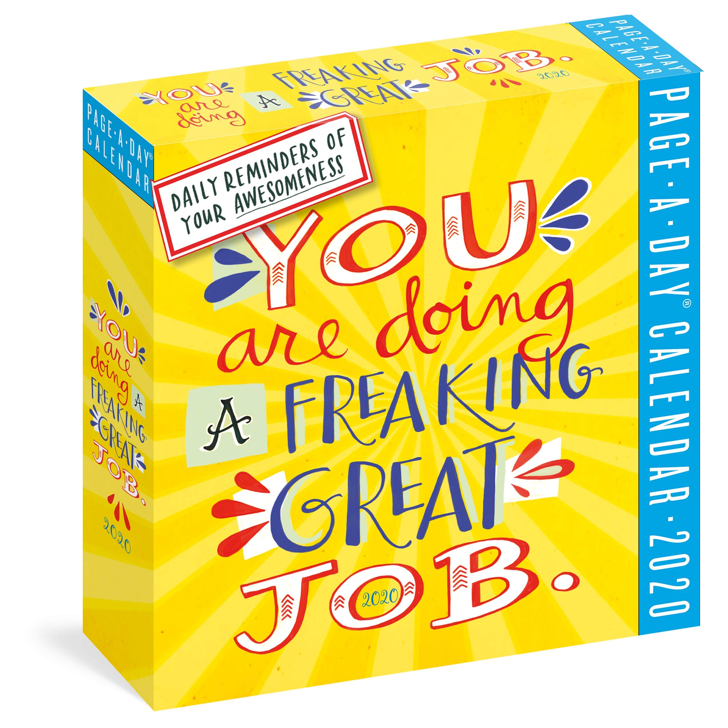 Calendar 2020 - Page-A-Day - You Are Doing A Freaking Great Job | Workman Publishing