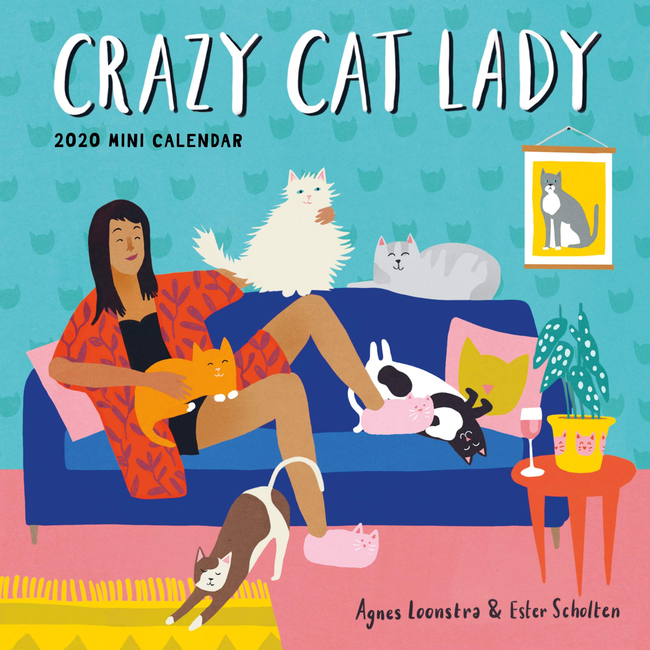 Mini Calendar 2020 - Crazy Cat Lady | Workman Publishing