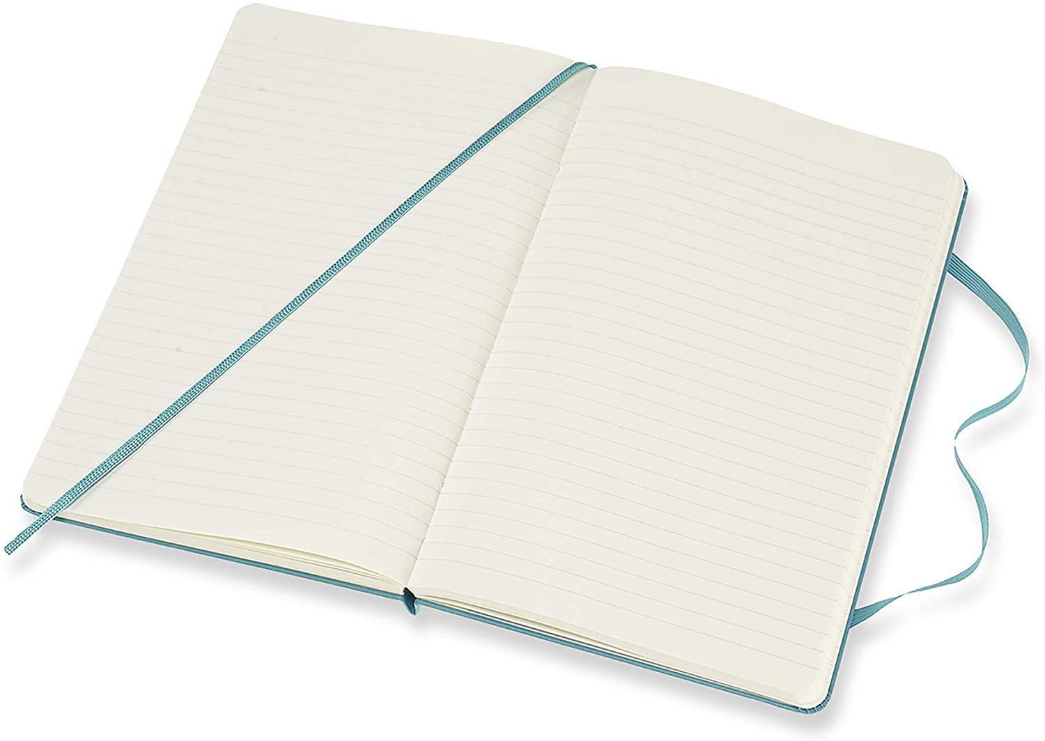 Carnet - Moleskine Classic - Large, Hard Cover, Ruled - Reef Blue | Moleskine - 1 | YEO