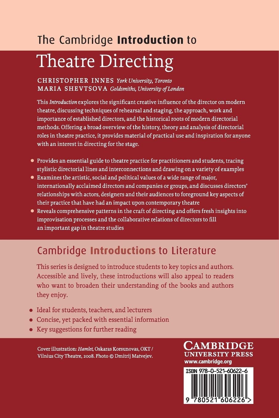 The Cambridge Introduction to Theatre Directing | Christopher Innes, Maria Shevtsova