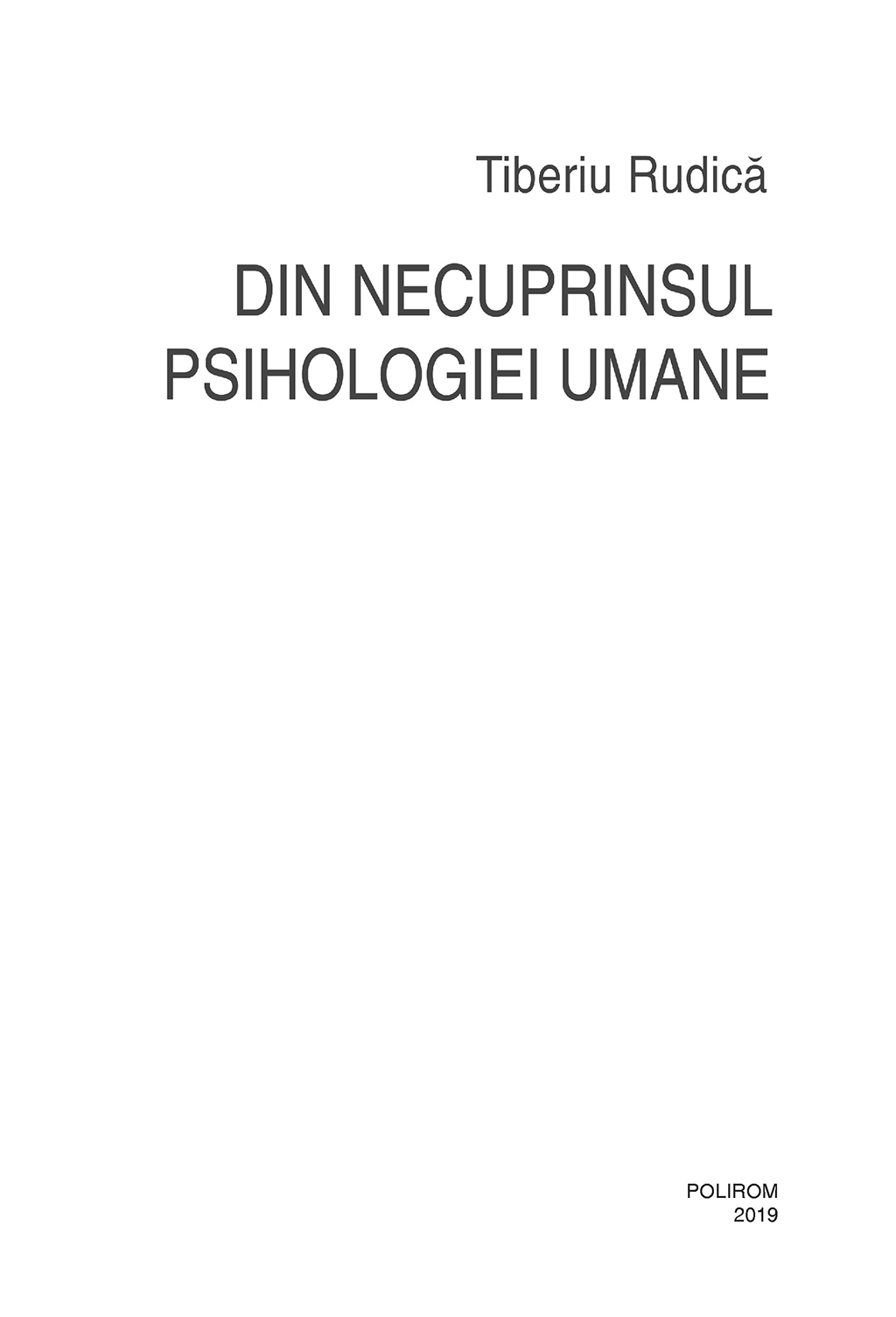 Din necuprinsul psihologiei umane | Tiberiu Rudica - 3 | YEO