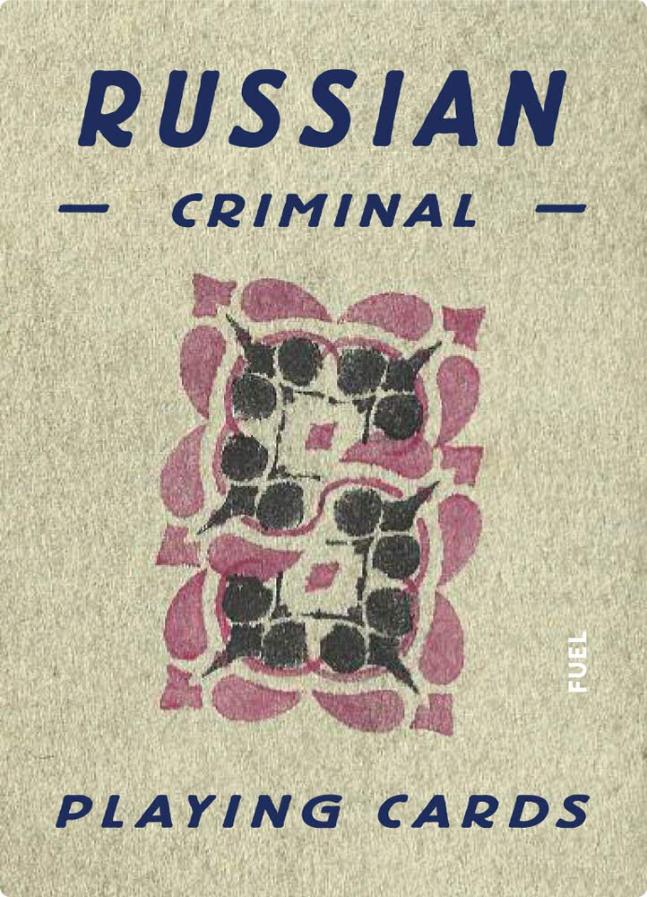 Carti de joc - Russian Criminal Playing Cards | The Littlehampton Book