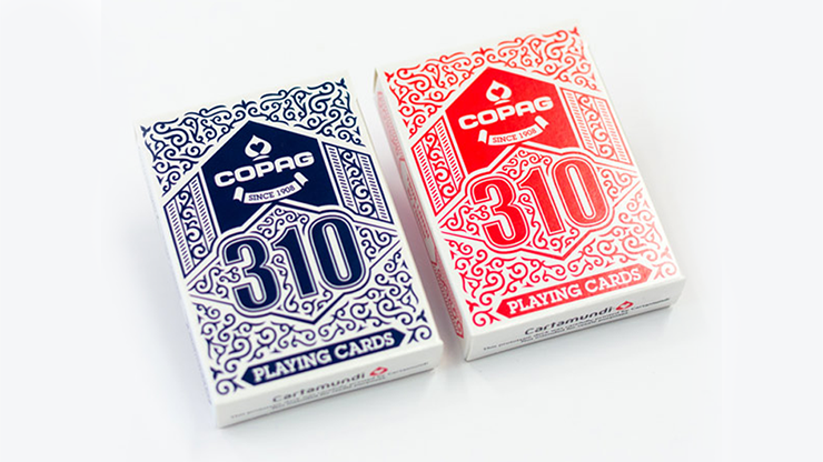 Set 2 pachete carti de joc - Copag Red/Blue | Magic Hub