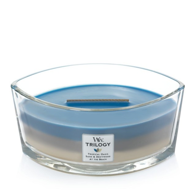 Lumanare parfumata - Ellipse Trilogy Nautical Escape | WoodWick