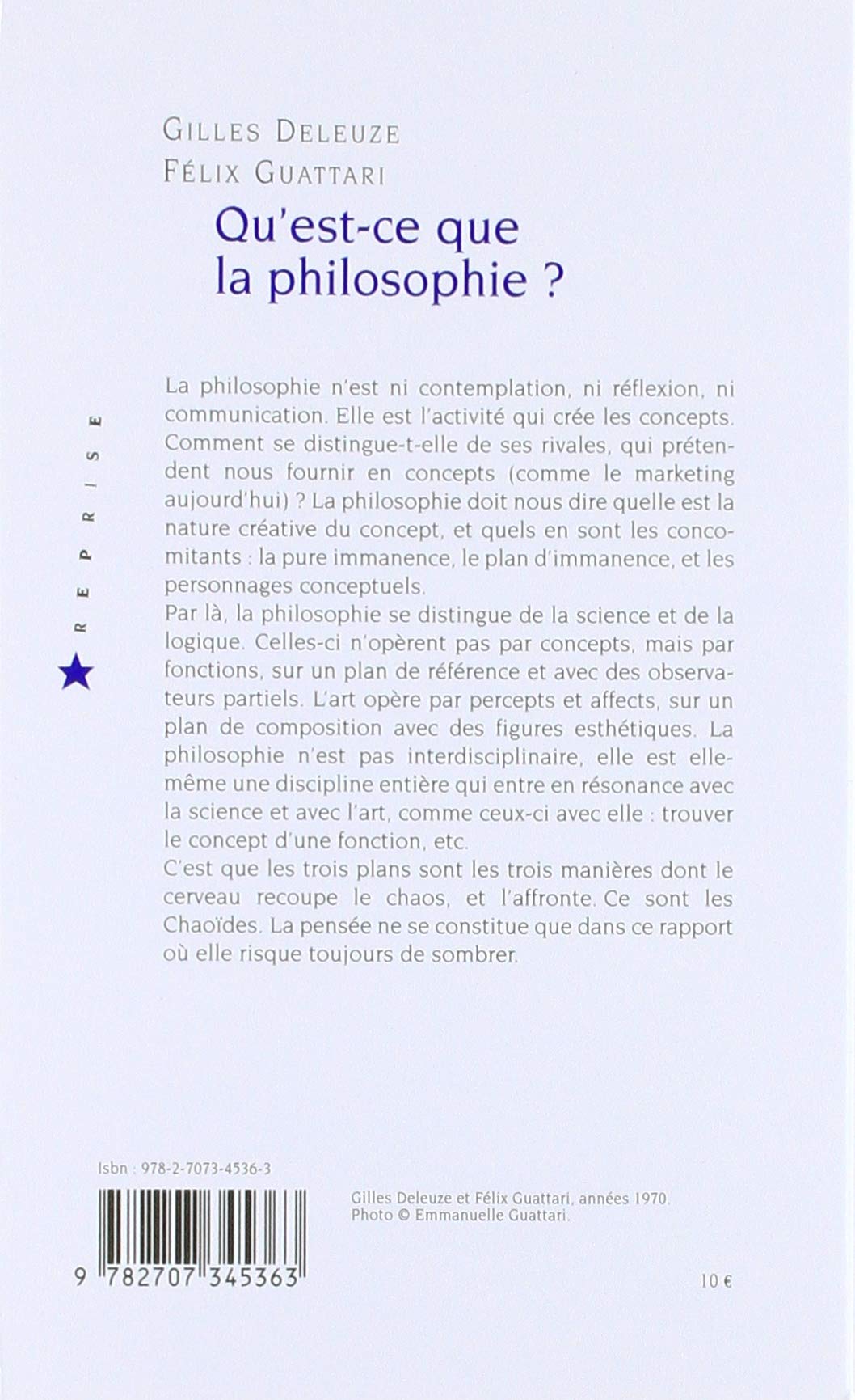 Qu\'est-ce que la philosophie? | Gilles Deleuze, Félix Guattari - 1 | YEO