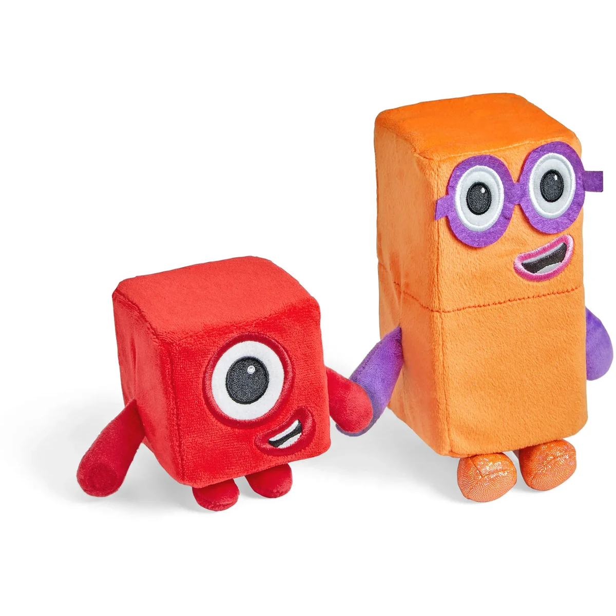 Set jucarii de plus - Numberblocks - Unu si Doi | Learning Resources