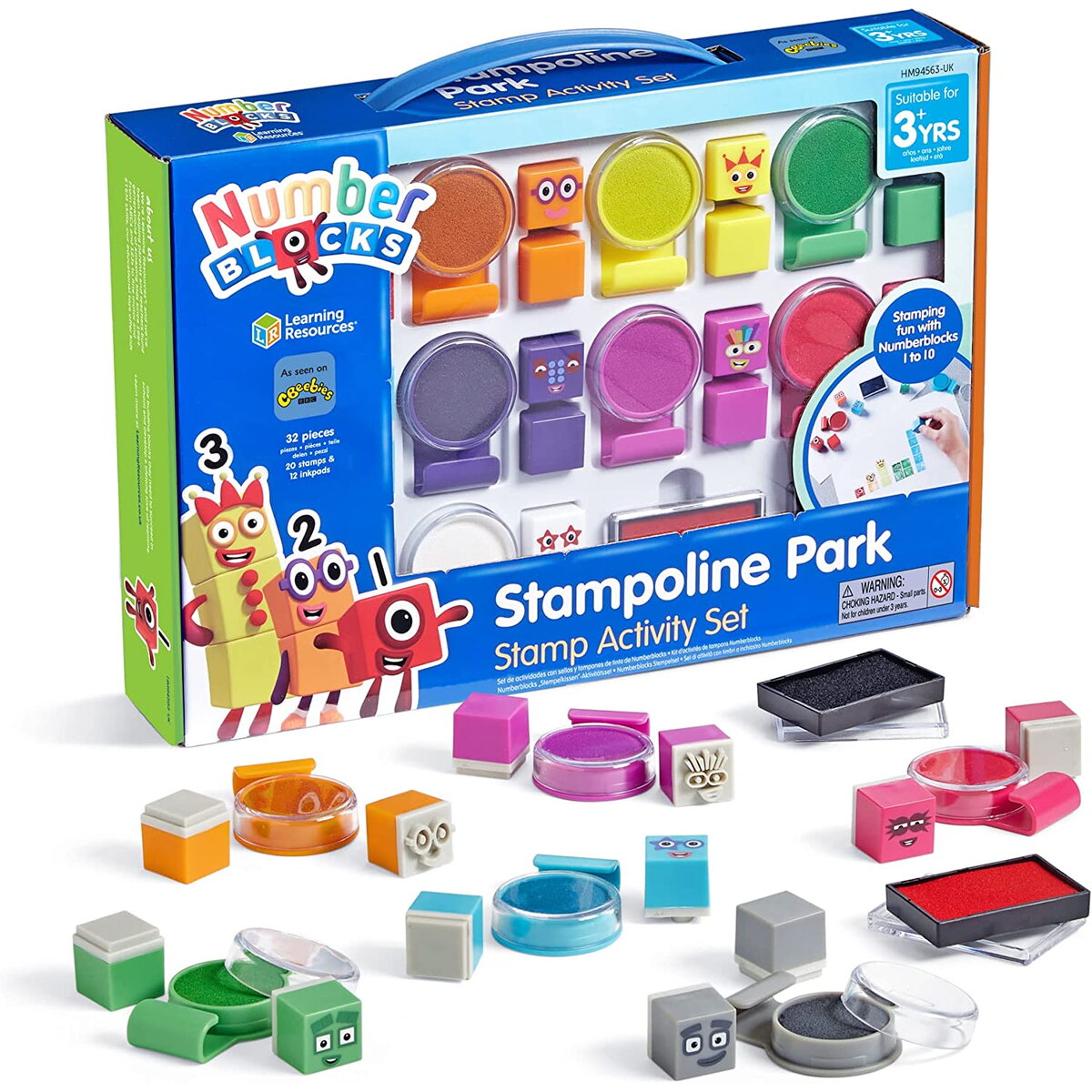 Set activitati cu stampile - Numberblocks | Learning Resources