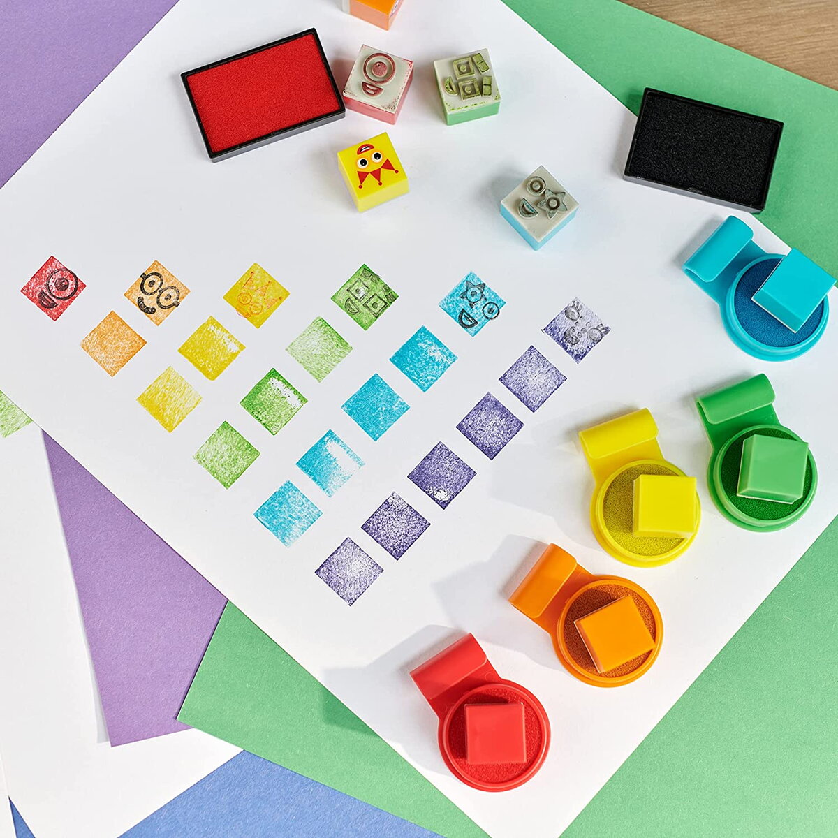 Set activitati cu stampile - Numberblocks | Learning Resources - 5 | YEO