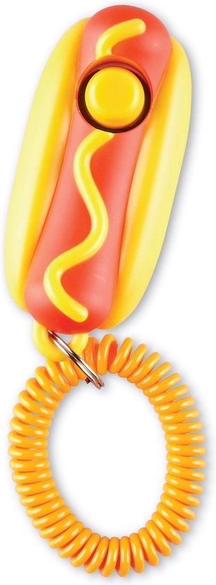 Jucarie dresaj caini - Clicker - Hot-Dog | Brightkins