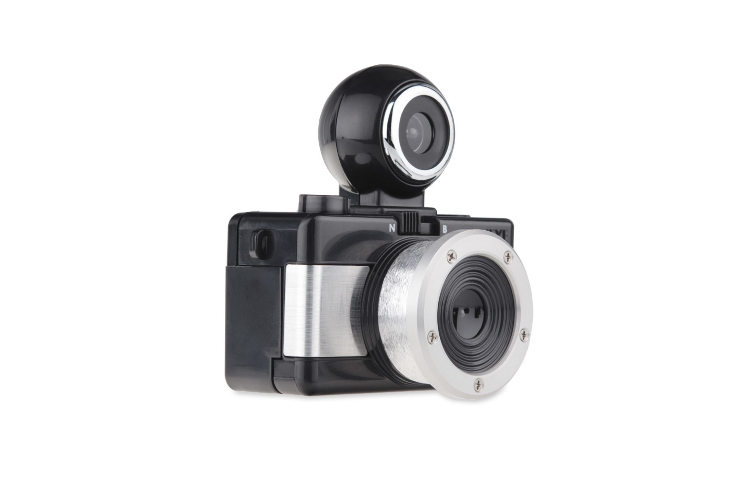 Aparat foto - Fisheye Baby - Metal Black | Lomography - 1 | YEO