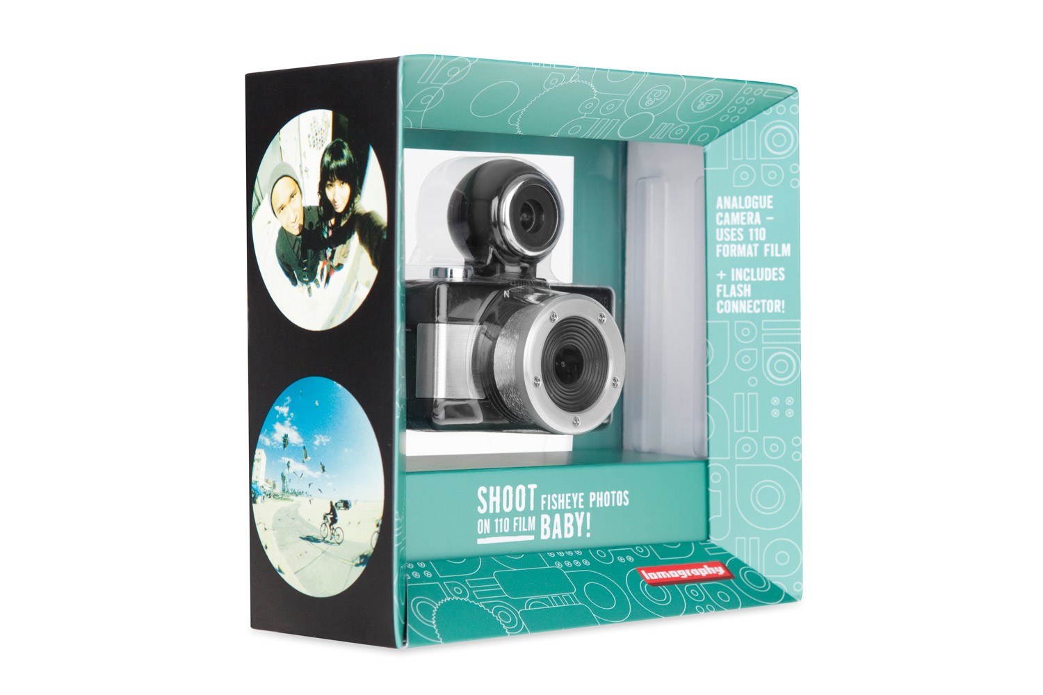 Aparat foto - Fisheye Baby - Metal Black | Lomography - 8 | YEO