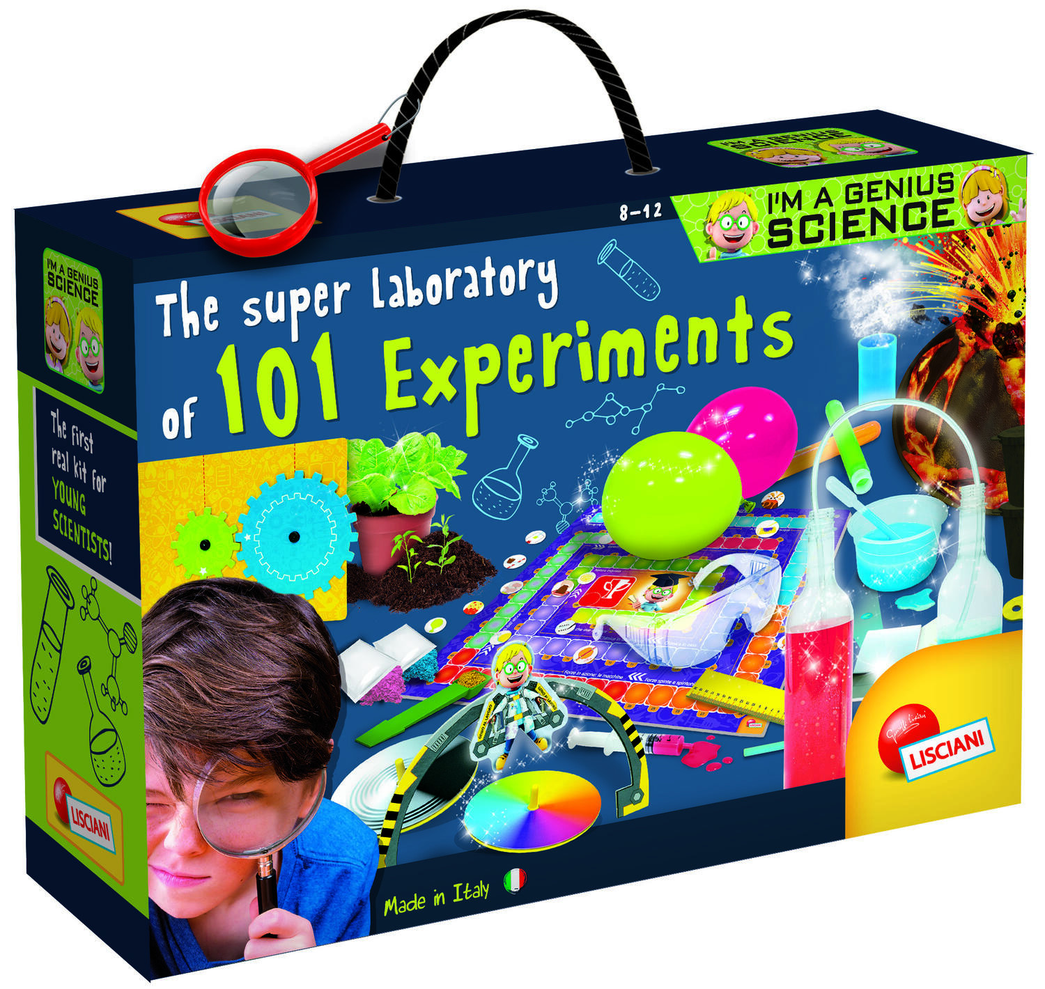 Joc educativ - Experimentele Micului Geniu - 101 experimente | Lisciani